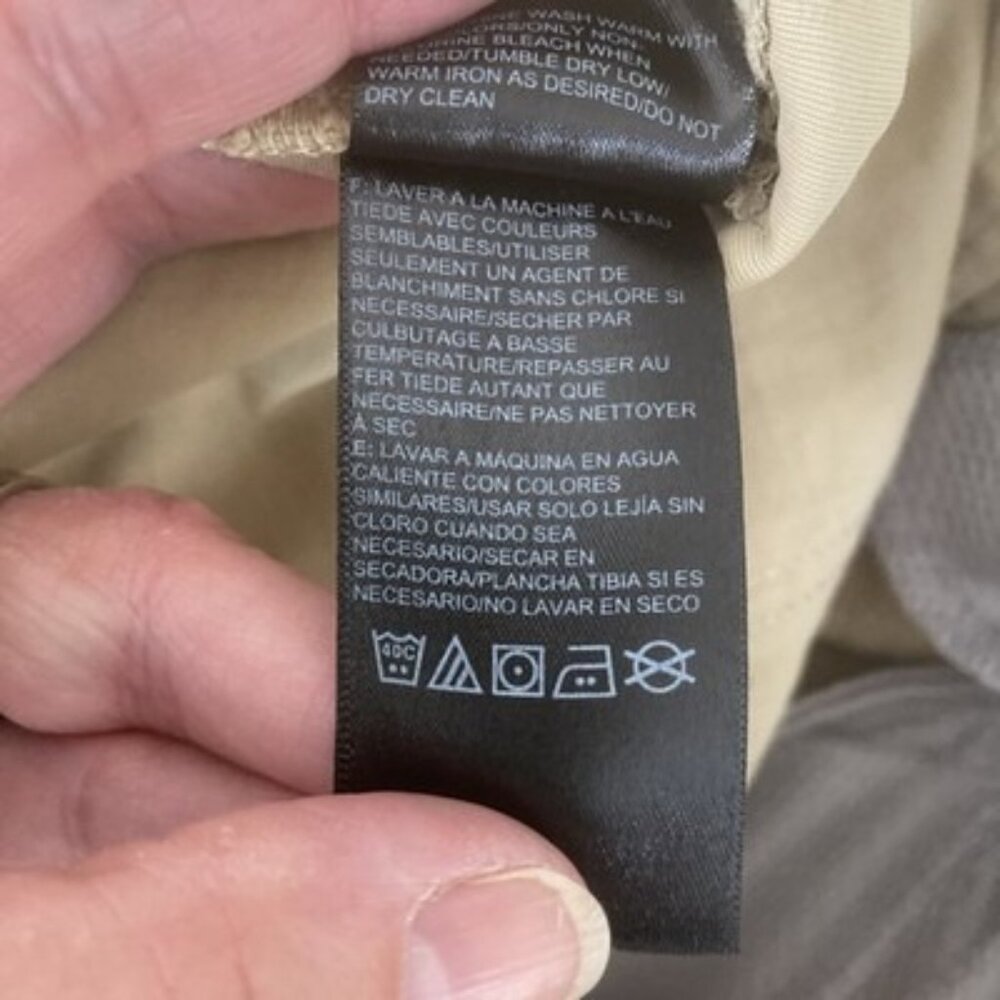 The North Face Convertible Cargo Hiking Belted Pants Tan Size 32 Inseam 31 - Picture 11 of 16